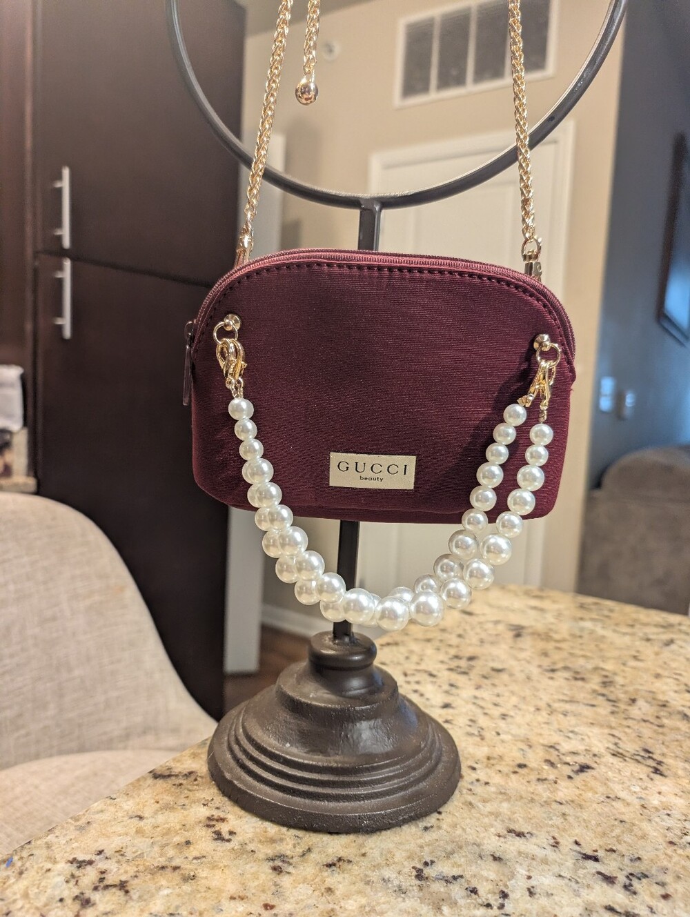 Gucci Beauty Cosmetic Pouch Crossbody